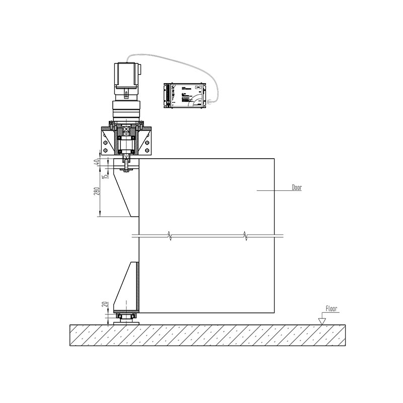 Operator Swing Otomatis 3000 kg